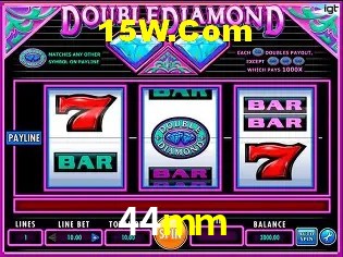 Sinta a adrenalina dos jogos de cassino com 44mm